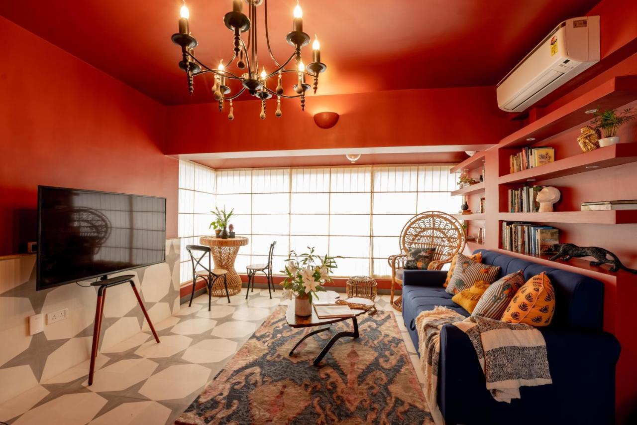 Elivaas 5 Bhk With Pvt Pool, Entertainment Room & Glass House - Bludoor Marmagao Exterior photo