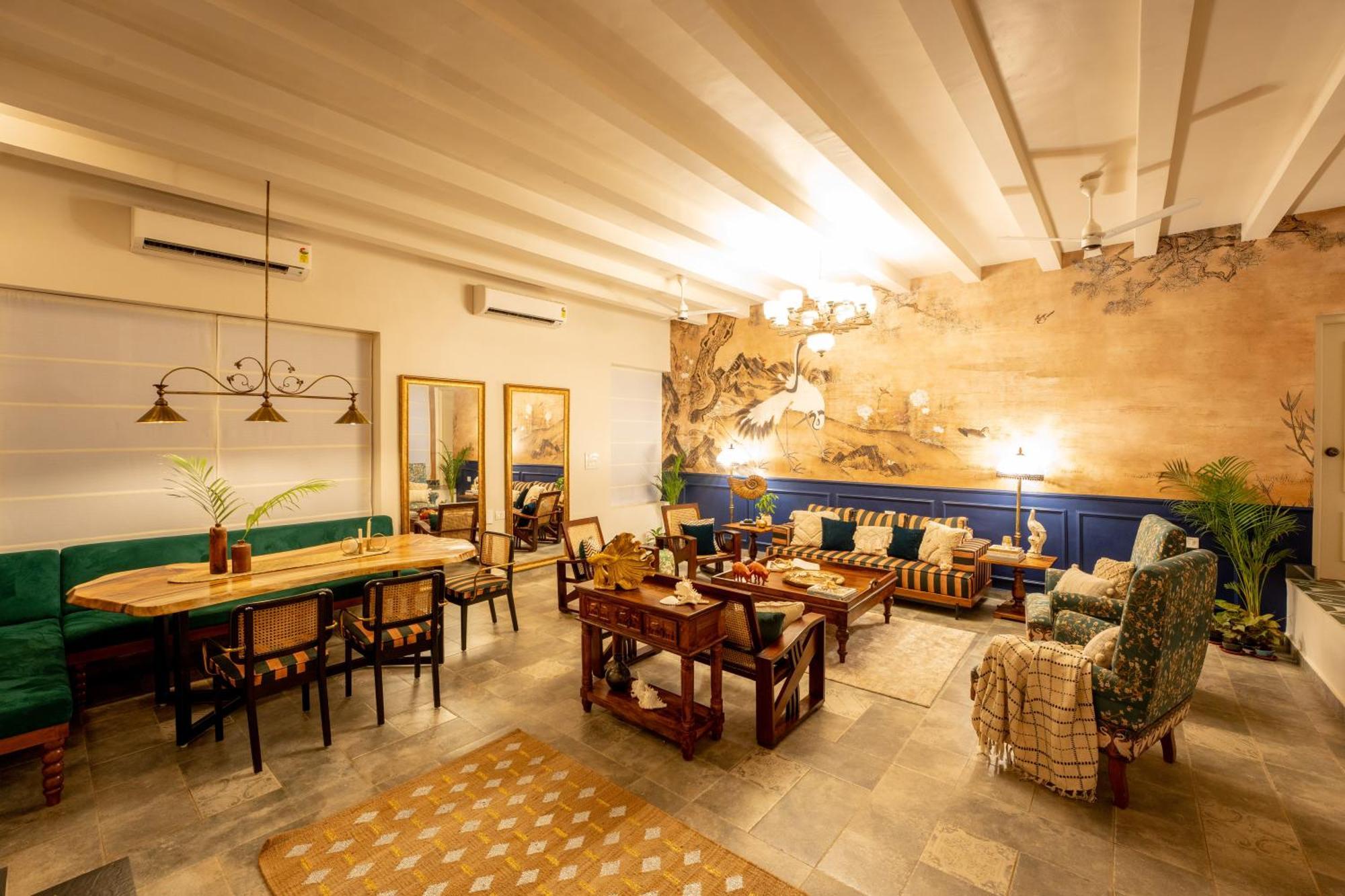 Elivaas 5 Bhk With Pvt Pool, Entertainment Room & Glass House - Bludoor Marmagao Exterior photo